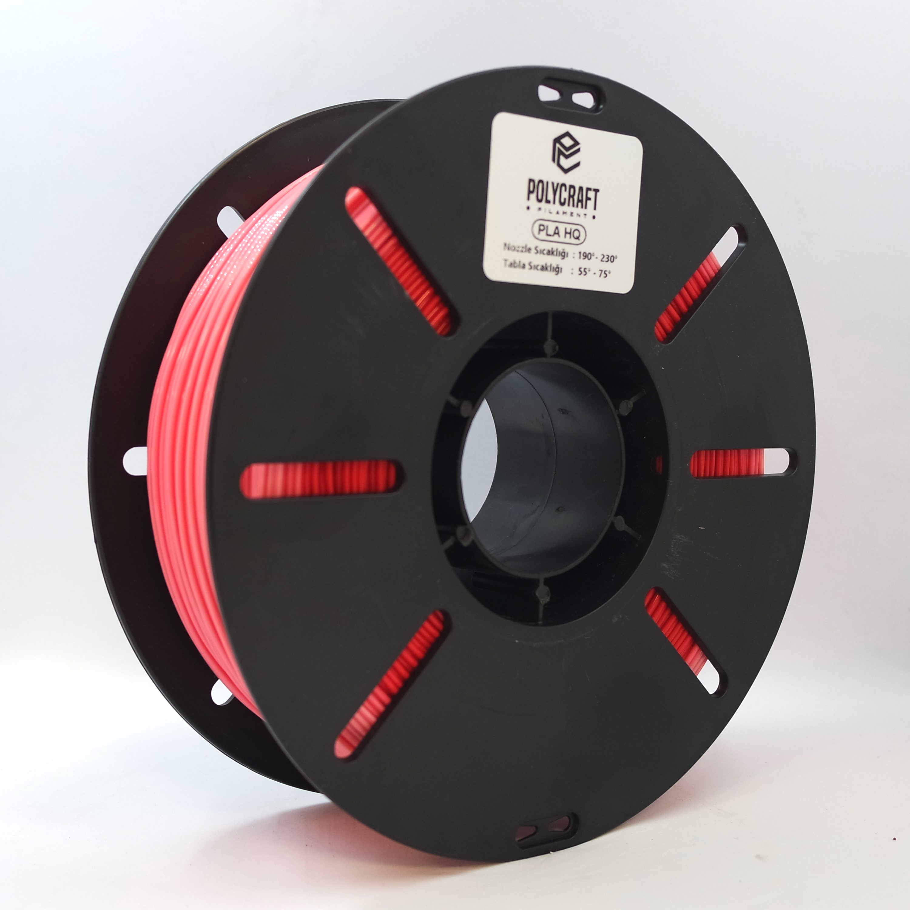 Polycraft PLA HQ (Plus) Degrade Filament 1.75 mm - 1 kg - Kırmızı-Pembe - 