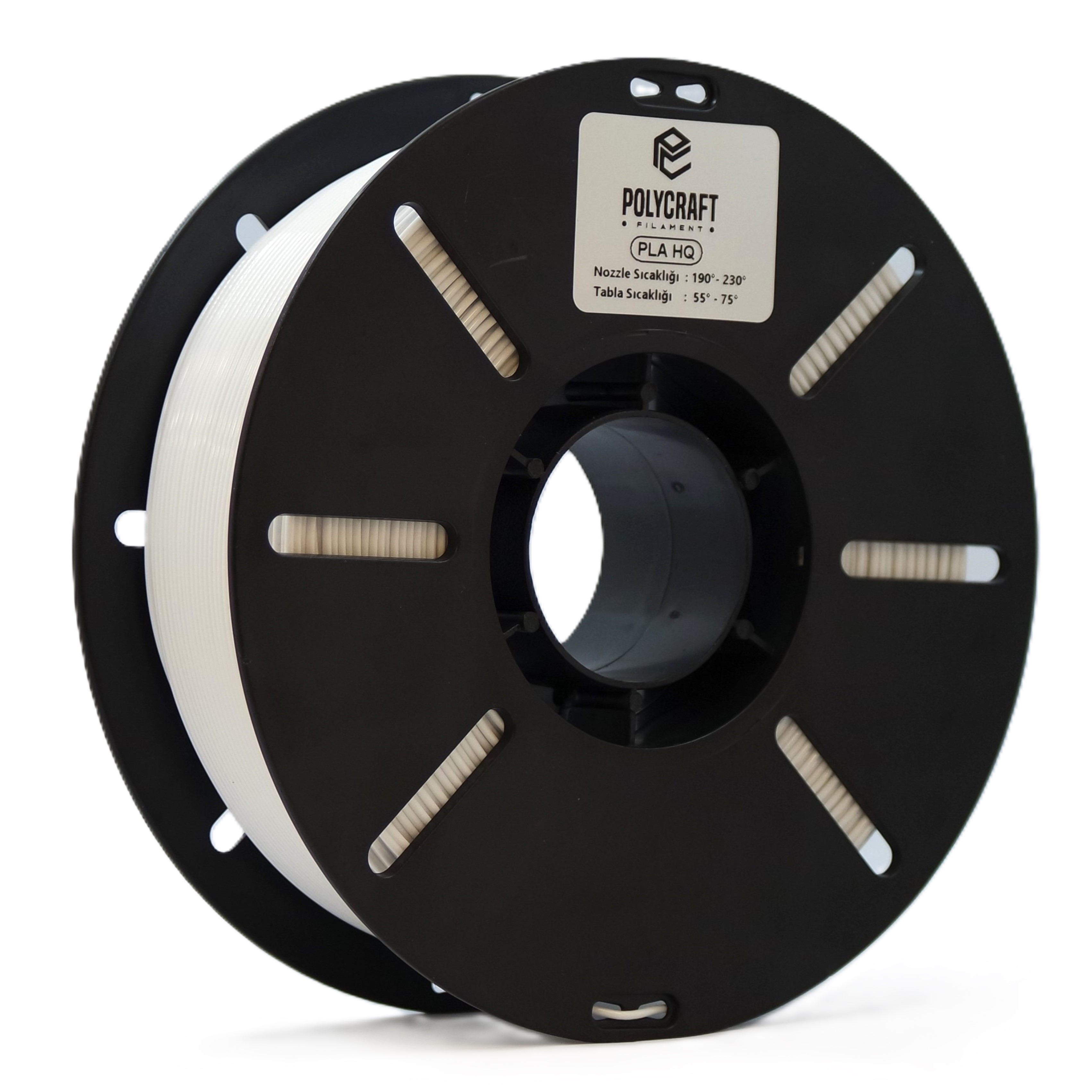 Polycraft PLA HQ (Plus) Filament 1.75 mm - 1 kg - Sinyal Beyaz - RAL 9003 - 